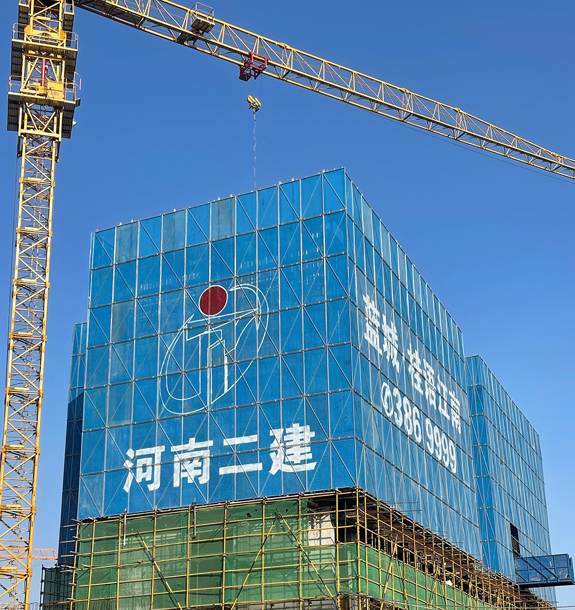 桂语江南北苑5#楼工程进度实景